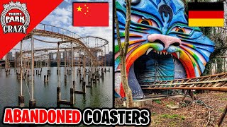 Top 10 ABANDONED Roller Coasters Left to Rot [upl. by Comfort]