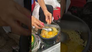 Mie campur telor di goreng pakai cetakan food foodie kuliner idejualan [upl. by Aynatahs]