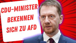 Der Generalsekretär und ehemalige Minister der CDU setzen sich für eine Kooperation mit der AfD ein [upl. by Schear]