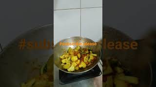 subscribe cookingshorts veg coliform potato [upl. by Hamlen]