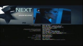 The Bourne Ultimatum 2007 End Credits FX 2024 [upl. by Anaic650]