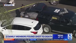 3 family members found shot killed in Montclair home [upl. by Yvonner883]