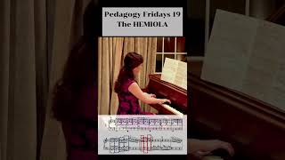 Pedagogy Fridays 19 The Hemiola pianopedagogy [upl. by Namyac]