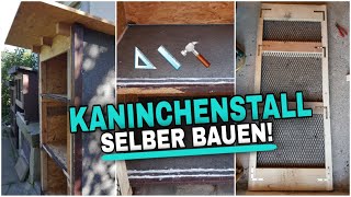 Kaninchenstall SELBER BAUEN 🔨 TIPPS 💡  Schustrich S 20 ⭐ [upl. by Kenwood]