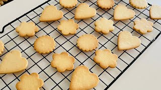 BEST Basic Cookies Recipe  Super Easy and Crispy Homemade Cookies [upl. by Kcirtapnaes]