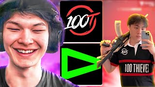 CRYO IS BACK SINATRAA REACTS TO 100T VS LOUD [upl. by Ramu987]