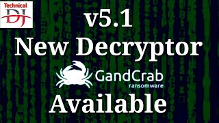 😍How To Decrypt Files encrypted by Ransomware For Free Gandcrab v51 ransomware decrypt virus [upl. by Ylim]