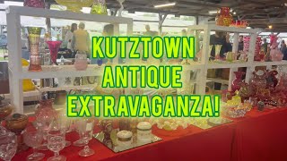 Hunting for Uranium Glass at the Kutztown Antique Extravaganza 2024 [upl. by Renmus421]