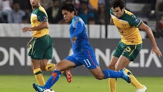 India vs Australia  AFC Asian Cup 2011 Highlights [upl. by Ecilahc420]