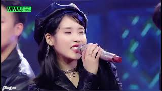 IU Celebrity Live performance MMA 2021 [upl. by Inohs67]