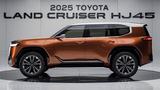 New The 2025 Toyota Land Cruiser HJ45 Iconic Design Meets Modern Powerquot firstlook [upl. by Dukie]