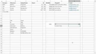 Excel på norsk Søke i tabeller med SAMMENLIGNE og INDEKS [upl. by Ilrahs741]