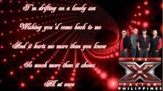 Daddys Home  All At Once X Factor Philippines with Lyrics [upl. by Noak]