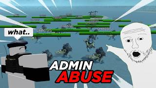 ADMIN COMMANDS IN DUMMIES VS NOOBS [upl. by Arbma]