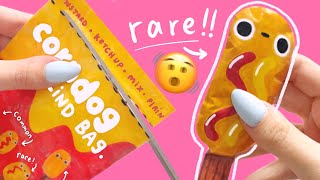 DIY paper squishy BLIND BAG ✨ 2024 paper crafts blindbag cute corndog [upl. by Livia]