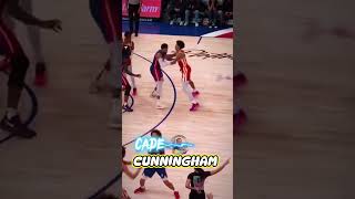 CADE CUNNINGHAM GAME WINNER ANG BIGTIME BLOCK nba basketball [upl. by Martino]