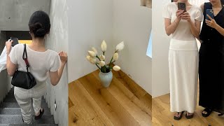 vlog le917 24resort 신상 저의 원픽은요 최근 구매한 여름옷들 언박싱 플리츠플리즈 르셉템버 che 칼한센 쿠바체어 언박싱 내돈내산 살림템 리뷰 [upl. by Maupin]