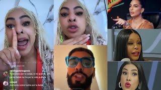 yailin barre el piso con anuel AA Amelia Alcántara  candy flow y caro Brito [upl. by Ecnahs]