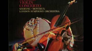 Brahms Violin Concerto  Henryk Szeryng  Pierre Monteux LSO JMXR24021 [upl. by Colin]