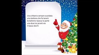 Natale rock  canzoni natalizie con testo Christmas music with lyrics [upl. by Dnaltiac]