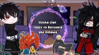 Uchiha clan react 𝕥𝕠 𝔹𝕠𝕣𝕦𝕤𝕒𝕣𝕒 and ℍ𝕚𝕞𝕒𝕨𝕒𝕣𝕚 complete💥Gacha•🇺🇸🇧🇷•Yousra• [upl. by Yereffej]