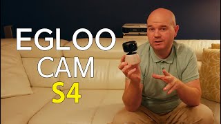 EGLOO cam S4 Home Security Camera Review  Unboxing Features Setup [upl. by Melvena]