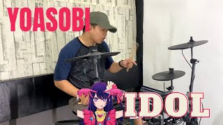 Axl Deaño  アイドル Idol Drum Cover by YOASOBI ALESIS NITRO MESH KIT [upl. by Ralston]