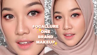 REVIEW MAKEUP BAGUS TAPI MURAH FOCALLURE ONE BRANDREVIEW  FIRST IMPRESSION  Wellisna Merduani [upl. by Crawford]