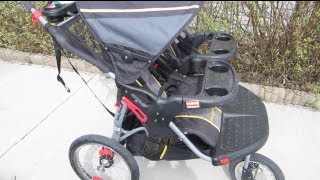 ❤ Baby Trend Navigator Double Jogging Stroller Review ❤ [upl. by Dewie]