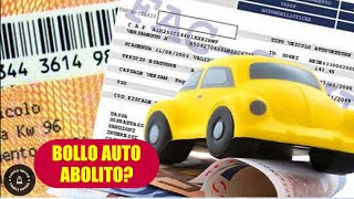 Bollo auto abolito Ecco tutte le esenzioni e le agevolazioni [upl. by Epilif]