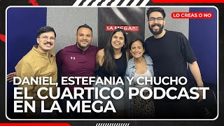 Maracaibo ¡LO CREAS O NO EL CUARTICO PODCAST estuvo en la cabina  La Mega 997 [upl. by Amadas112]