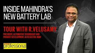 Exclusive Tour of Mahindras latest battery laboratory at MRV Chennai [upl. by Paymar]