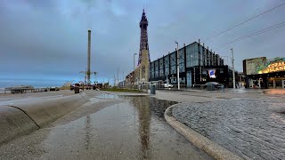 Wet Blackpool ☔️🌧️💦 Monday Morning Blues [upl. by Herald]