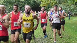 Senior Men Kent Cross Country League at Swanley 12102019 [upl. by Sorcha]