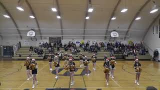 Naselle High School Cheerleaders 121722 [upl. by Arretahs]