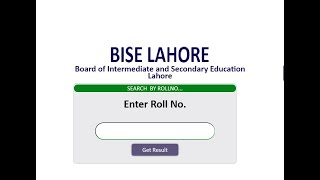 BISE Lahore Matric 10th Class Result 2022 SSC Part 2  Check BISE Lahore 10th Class Result 2022 [upl. by Liana]