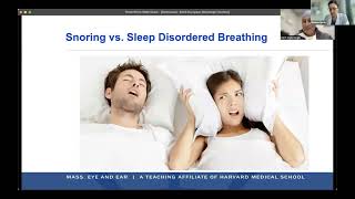 ERS Webinar Series 2023 Obstructive Sleep Apnoea [upl. by Raseac]