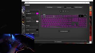 Apex Pro Keyboard how to setup your RGB lighting [upl. by Suiraj473]