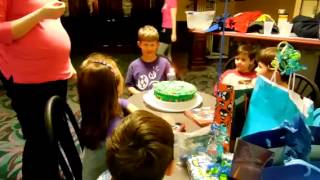 Morgans 7th Birthday Bowling Party [upl. by Zilvia]