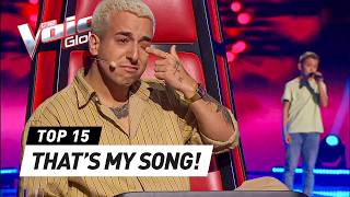 Coaches get SURPRISED by their OWN SONGS on The Voice Blind Auditions [upl. by Lenette]