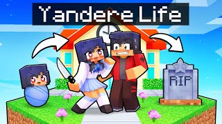 Having a YANDERE LIFE in Minecraft [upl. by Gerianne632]