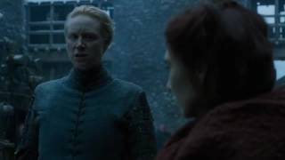 Game of Thrones S06E04  Brienne tells that she executed Stannis [upl. by Yurt]