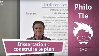 Philosophie  Terminale  Dissertation  construire le plan [upl. by Harvey]