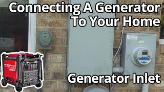 How to Connect A 240VAC Portable Generator To Your Home [upl. by Nnyleimaj]