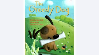 Usborne first reading The greedy dog [upl. by Llemor260]