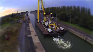 Timelapse vervanging middendeuren Sluis Zemst Final [upl. by Orrin]