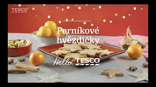 Tesco Recepty  Perníkové hvězdičky [upl. by Damalus]