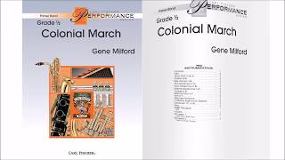 Colonial March PPS42 by Gene Milford [upl. by Esinel]