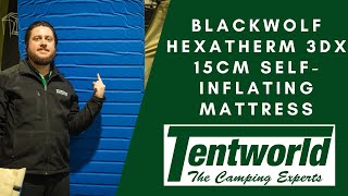 BlackWolf Hexatherm 3DX 15cm Self Inflating Mattress [upl. by Sellihca]