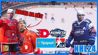 BACHA NA ÄŚERVENKU HC KOMETA BRNO VS HC DYNAMO PARDUBICENHL24PS5 [upl. by Bernita92]